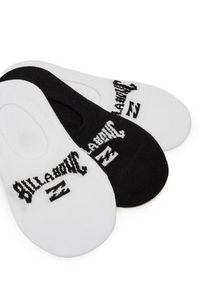 Billabong Zestaw 3 par stopek unisex AS_BILLABONG_06S_SS25 (3-PACK) Czarny. Kolor: czarny. Materiał: materiał, bawełna
