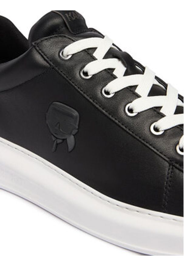 Karl Lagerfeld - KARL LAGERFELD Sneakersy Kapri KL52570N Czarny. Kolor: czarny. Materiał: skóra