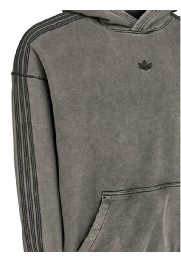 Adidas - adidas Bluza Premium Essentials Retro JD0245 Szary Loose Fit. Kolor: szary. Materiał: bawełna. Styl: retro