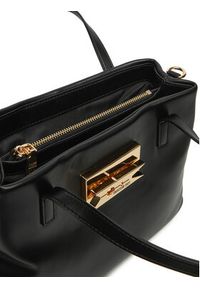 Love Moschino - LOVE MOSCHINO Torebka JC4163PP1MLM0000 Czarny. Kolor: czarny. Materiał: skórzane