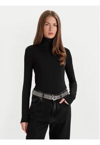 Pinko - PINKO Pasek Damski Strass Buckle Belt H2 105878 A2X8 Srebrny. Kolor: srebrny #3