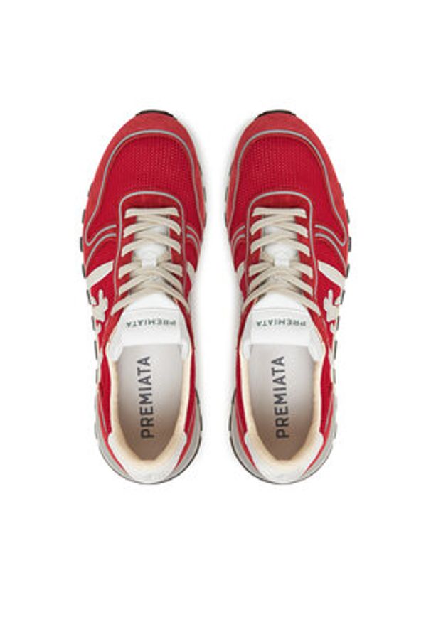 Premiata Sneakersy Ryan 6818 Czerwony. Kolor: czerwony. Materiał: materiał