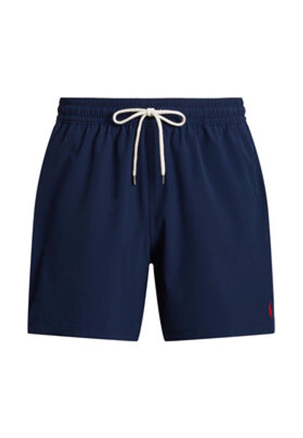 Polo Ralph Lauren Szorty kąpielowe 710907255001 Granatowy Regular Fit. Kolor: niebieski. Materiał: syntetyk