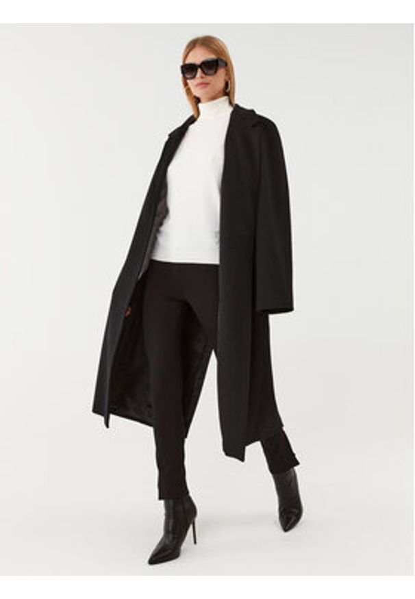 Liu Jo Spodnie materiałowe MF3100 J9189 Czarny Slim Fit. Kolor: czarny. Materiał: syntetyk