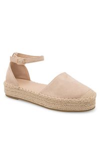 DeeZee Espadryle WSS990-215 Beżowy. Kolor: beżowy. Materiał: materiał #5