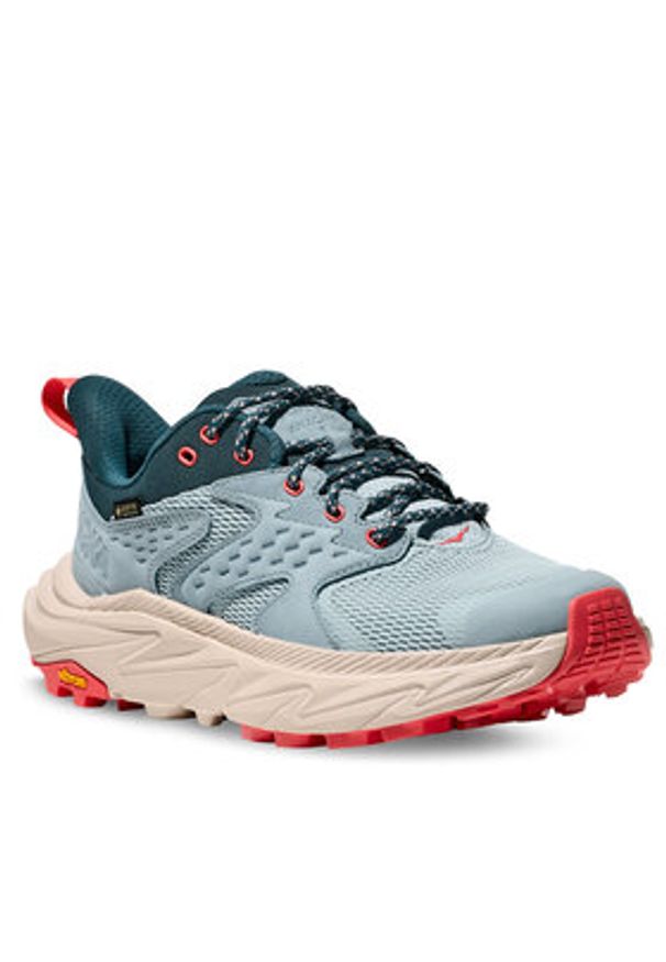 HOKA - Hoka Trekkingi Anacapa 2 Low Gtx 1142830F Błękitny. Kolor: niebieski. Materiał: materiał