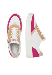 Remonte Sneakersy D0J01-84 Biały. Kolor: biały. Materiał: syntetyk, skóra #5