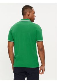 United Colors of Benetton - United Colors Of Benetton Polo 3WG9J3181 Zielony Regular Fit. Typ kołnierza: polo. Kolor: zielony. Materiał: bawełna