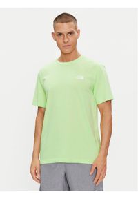 The North Face T-Shirt Simple Dome NF0A87NG Zielony Regular Fit. Kolor: zielony. Materiał: bawełna #1