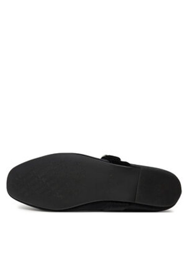 Juicy Couture Baleriny WS23499-01A Czarny. Kolor: czarny. Materiał: materiał