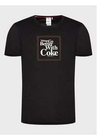 Puma T-Shirt COCA-COLA Graphic 536158 Czarny Regular Fit. Kolor: czarny. Materiał: bawełna