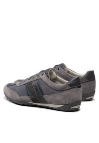 Geox Sneakersy U Wells C U52T5C 02211 C9002 Szary. Kolor: szary. Materiał: materiał