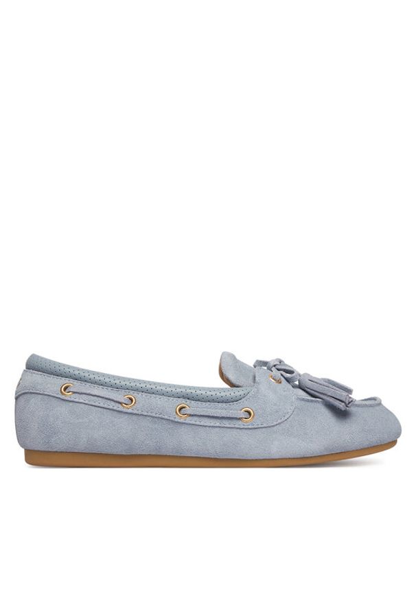 Liu Jo Baleriny Skipper 03 SA6049 PX002 Niebieski. Kolor: niebieski. Materiał: skóra, zamsz