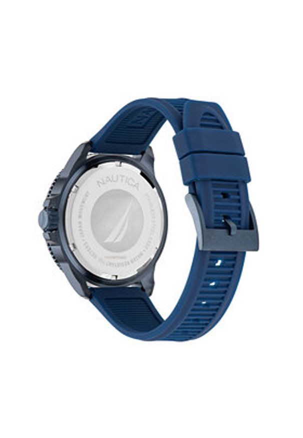Nautica Zegarek NAPWRS401 Granatowy. Kolor: niebieski
