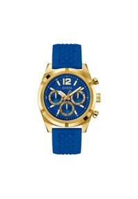 Zegarek Guess. Kolor: niebieski