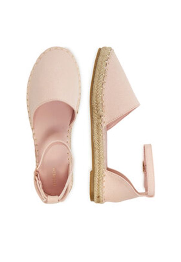 DeeZee Espadryle E8265-6 Różowy. Kolor: różowy. Materiał: materiał