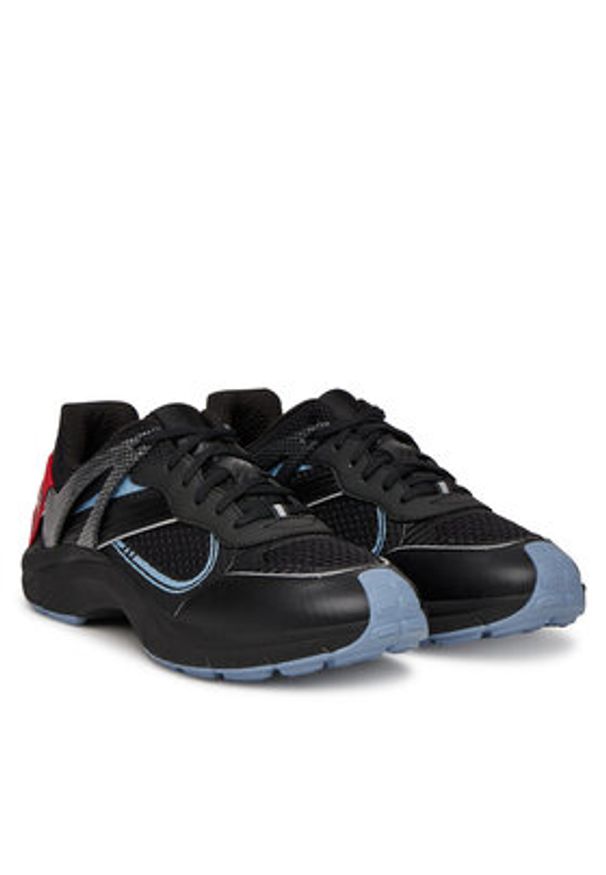 Hugo - HUGO Sneakersy 50543305 Czarny. Kolor: czarny. Materiał: skóra