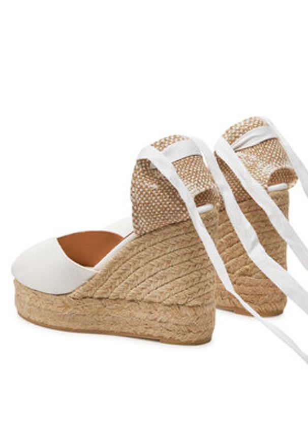 Castañer Espadryle Bilina/8Ed/001 023004 Biały. Kolor: biały. Materiał: materiał