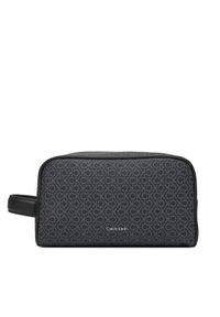 Calvin Klein Kosmetyczka Ck Must Mono Washbag/Dopp Kit LV04D1041G Czarny. Kolor: czarny. Materiał: skóra