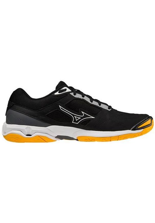 Buty do piłki ręcznej męskie Mizuno Wave Phantom 3. Zapięcie: sznurówki. Kolor: czarny. Materiał: materiał, tkanina. Szerokość cholewki: normalna. Model: Mizuno Wave