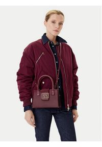 Armani Exchange Torebka XW000306 AF12039 UA343 Bordowy. Kolor: czerwony. Materiał: skórzane