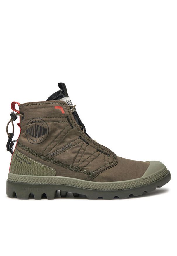 Palladium Trapery Pampa Travel Lite 79104-309-M Zielony. Kolor: zielony. Materiał: syntetyk