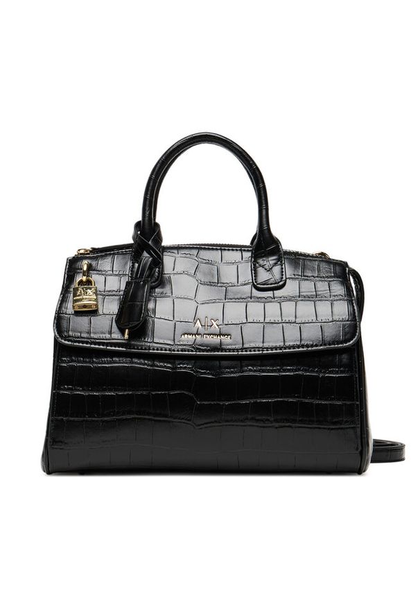 Torebka Armani Exchange. Kolor: czarny