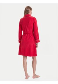 Lauren Ralph Lauren - LAUREN RALPH LAUREN Szlafrok ILN42471 Czerwony. Kolor: czerwony. Materiał: syntetyk