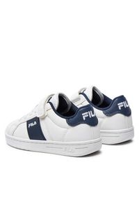 Fila Sneakersy Crosscourt Line Velcro Kids FFK0184 Biały. Kolor: biały