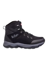 Buty Trekkingowe Trapery Męskie Lee Cooper LCJ-23-01-2045M Czarne. Kolor: czarny. Materiał: materiał, polar, skóra, guma. Sezon: jesień #8