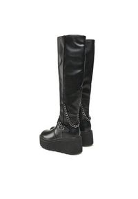 Jenny Fairy Kozaki LS5796-08 Czarny. Kolor: czarny. Materiał: skóra #2