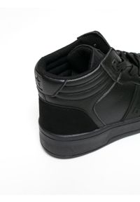 Big-Star - Sneakersy męskie czarne KK174135 906. Okazja: na co dzień. Kolor: czarny. Materiał: syntetyk, skóra, jeans. Szerokość cholewki: normalna. Sport: turystyka piesza #6