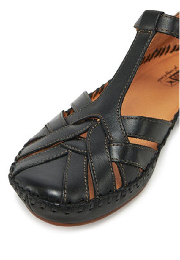 Pikolinos Sandały 655-0732St Czarny. Kolor: czarny. Materiał: skóra
