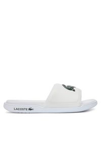 Klapki Lacoste. Kolor: biały
