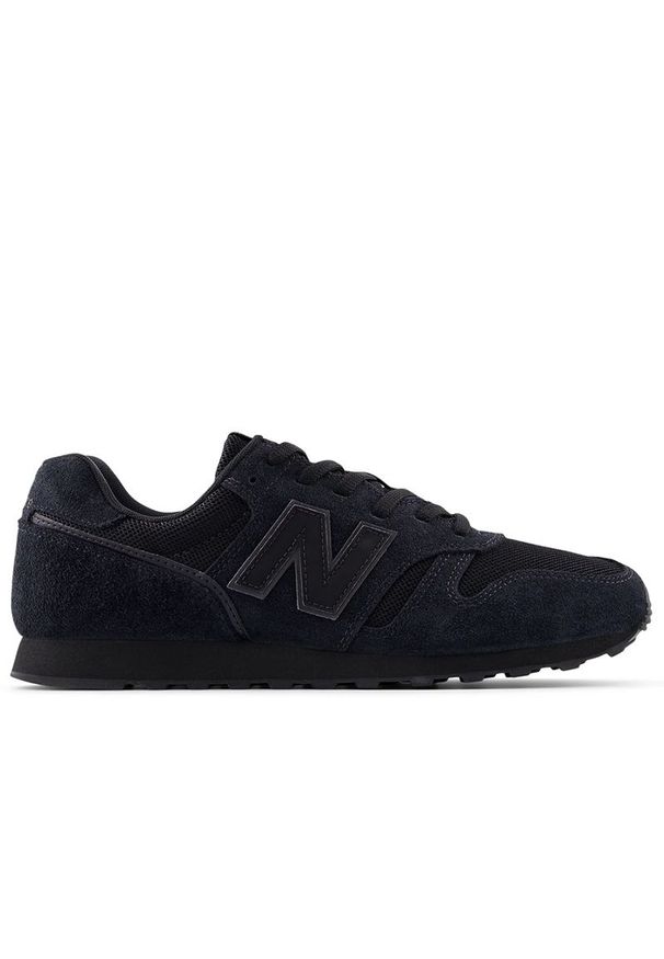 Buty unisex New Balance M373253 - czarne. Kolor: czarny. Materiał: guma, zamsz. Szerokość cholewki: normalna. Model: New Balance 373