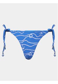 Seafolly Dół od bikini Ahoy 40706 Niebieski. Kolor: niebieski. Materiał: syntetyk #3