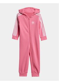 Adidas - adidas Kombinezon adicolor IR6873 Różowy Regular Fit. Kolor: różowy. Materiał: bawełna #1