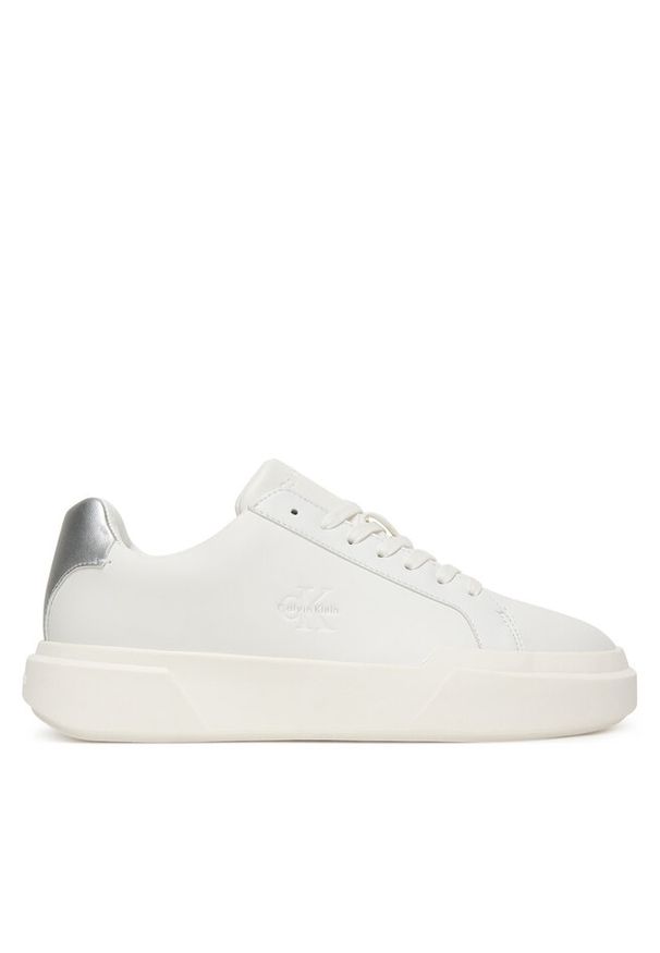 Sneakersy Calvin Klein. Kolor: biały