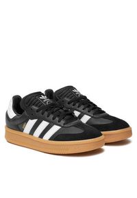 Adidas - adidas Sneakersy Samba Xlg IE1379 Czarny. Kolor: czarny. Materiał: skóra #5
