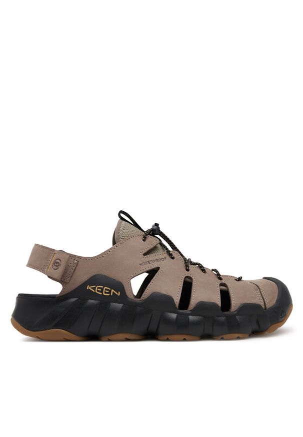 keen - Keen Sandały Hyperport Fisherman Leather M 1030723 Beżowy. Kolor: beżowy. Materiał: nubuk, skóra