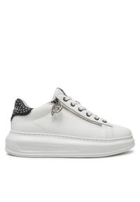 Karl Lagerfeld - KARL LAGERFELD Sneakersy KL62527 Biały. Kolor: biały. Materiał: skóra