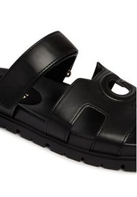 Guess Klapki FLJFAS ELE03 Czarny. Kolor: czarny. Materiał: skóra #5