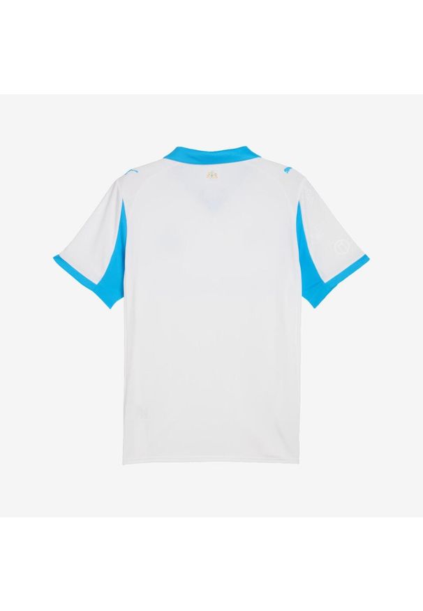 Koszulka piłkarska Puma Olympique de Marseille 25/26 domowa. Materiał: materiał. Sport: piłka nożna
