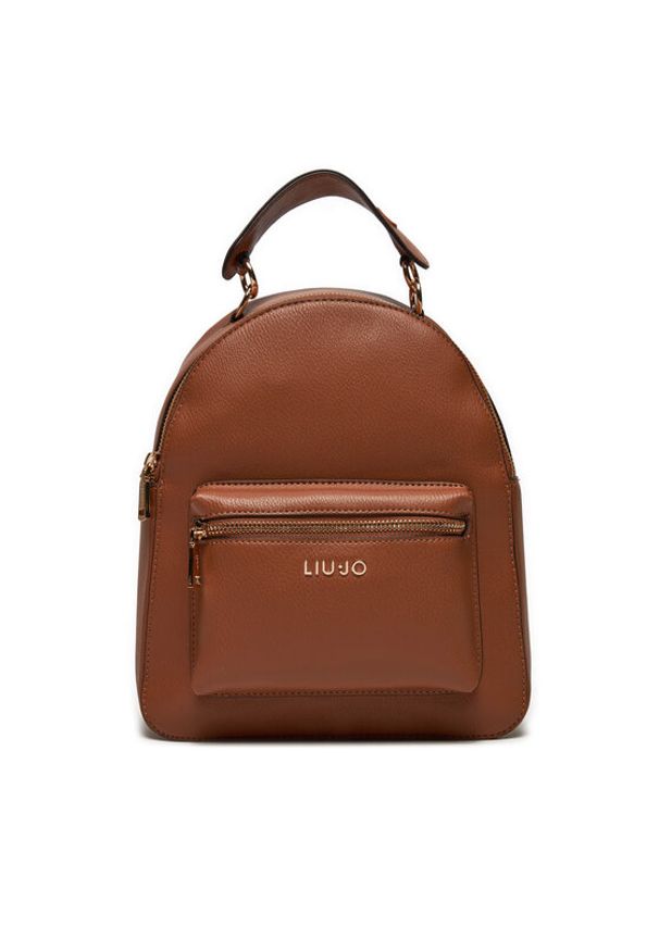 Liu Jo Plecak Esc M Backpack AF4258 E0037 Brązowy. Kolor: brązowy. Materiał: skóra