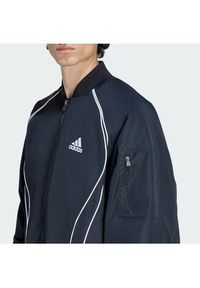 Adidas - adidas Kurtka bomber adicolor Teamgeist KC8358 Czarny Loose Fit. Kolor: czarny. Materiał: syntetyk #2