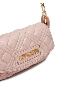 Love Moschino - LOVE MOSCHINO Torebka JC4372PP0LLA0601 Różowy. Kolor: różowy. Materiał: skórzane #4