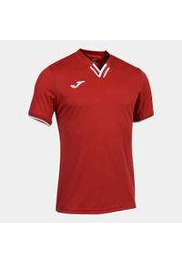 Koszulka do piłki noznej męska Joma Toletum IV. Kolor: wielokolorowy, biały, czerwony. Sport: piłka nożna #1