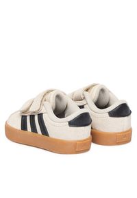 Adidas - adidas Sneakersy Vl Court 3.0 KI6497 Beżowy. Kolor: beżowy. Materiał: skóra, zamsz #6