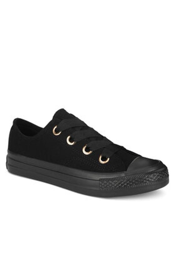 Jenny Fairy Trampki WFA2915-1 Czarny. Kolor: czarny. Materiał: materiał