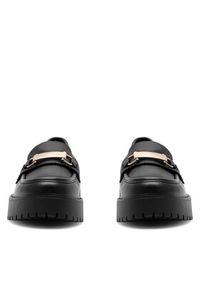 DeeZee Loafersy BLANCHE HY18638-4 Czarny. Kolor: czarny. Materiał: skóra #5
